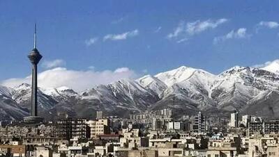 کیفیت قابل قبول هوای تهران در آخرین روز سال ۱۴۰۲