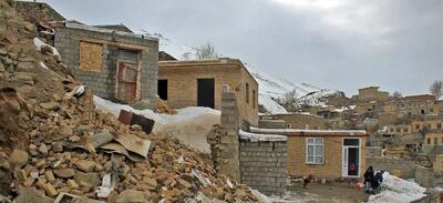 تخریب ۲ واحد مسکونی روستایی براثر بارش شدید در لنده