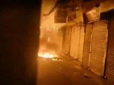 یک مرکز ترک اعتیاد در شمال‌شرق مصر آتش گرفت