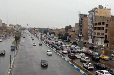 فیلم/ ترافیک خروجی تهران به سمت مشهد در پاکدشت