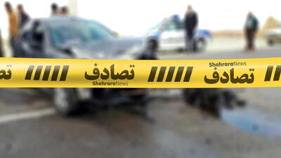 تصادف زنجیره ای در محور زنجان - قزوین، ۹ نفر را راهی بیمارستان کرد