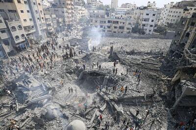 جنگ غزه نمایش جنگ جهانی دوم است
