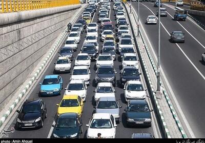 ترافیک سنگین و پرحجم در آزادراه‌های قزوین