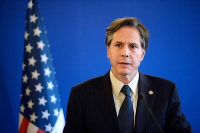 عکسی از وزیر خارجه آمریکا در کنار سفره هفت‎‌سین
