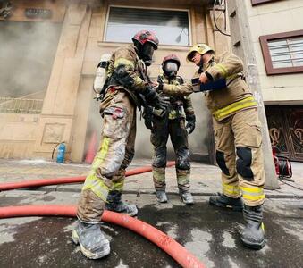 آتش سوزی یک منزل مسکونی اولین حادثه ۱۴۰۳ در گلستان