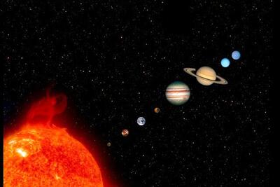 آیا تاکنون هر ۸ سیاره منظومه شمسی در یک راستا قرار گرفته‌اند؟