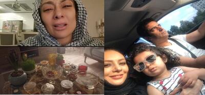 (ویدئو) گریه و ضجه‌های یکتا ناصر بخاطر دزدیده شدن دخترش