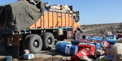 سه کامیون حامل سوخت قاچاق در جنوب تهران کشف شد