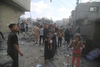 رژیم صهیونیستی مرکز غزه را بمباران کرد/ ۲۴ فلسطینی شهید شدند