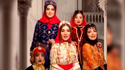 فیلم جذاب آوازخوانی و رقص 5 خانم بازیگر زیبای ایران برای نوروز ! / نبینید از دست دادید !