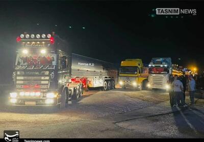توقیف 3 کامیون سوخت قاچاق در شهر ری - تسنیم
