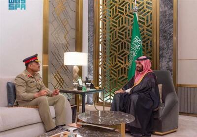 دیدار رئیس ستاد ارتش پاکستان با ولیعهد سعودی - تسنیم