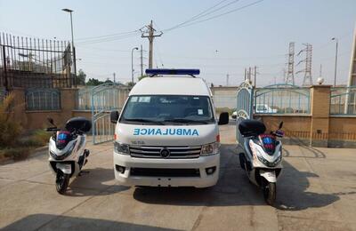 سرقت از موتورلانس و آمبولانس اورژانس در ۲ نقطه از تهران