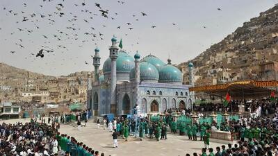(ویدئو) شیعیان افغانستان سال نو را در کارته سخی جشن گرفتند