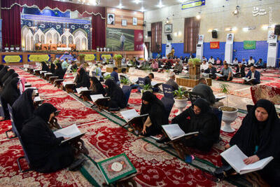 عکس/ جزخوانی قرآن در بوشهر