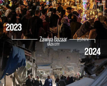 عکس/ غزه؛ از رمضان ۲۰۲۳ تا ۲۰۲۴