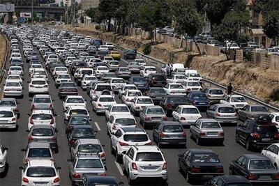 ترافیک نیمه سنگین در محورهای امام رضا هراز و آزادراه های قم وساوه