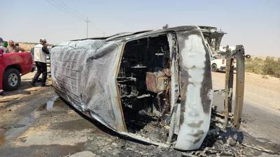 6 کشته و مصدوم بر اثرواژگونی ون حامل زائران ایرانی در عراق