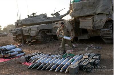 گلوله‌های توپخانه متعلق به سال 1953؛ جنگ غزه ذخایر تسلیحاتی اسرائیل را به تحلیل برده است | خبرگزاری بین المللی شفقنا