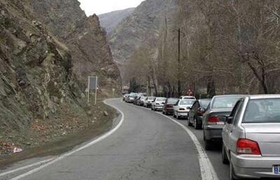 جاده چالوس و آزادراه تهران شمال از فردا یکطرفه می‌شود