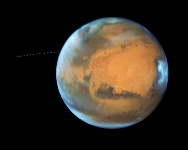 تصویر روز ناسا: فوبوس، قمری بر فراز مریخ
