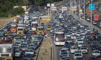 کدام جاده‌های کشور دارای ترافیک است؟