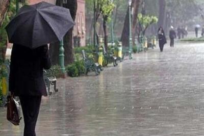احتمال بارش باران و تگرگ یکشنبه ۵ فروردین در تهران