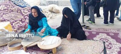 برپایی سیاه چادرهای عشایری در نوروزگاه‌های ورودی تهران