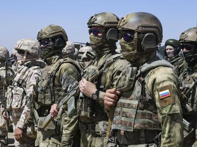 ببینید | حضور واحدهای ویژه گارد ملی روسیه در محل حمله تروریستی در مسکو