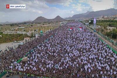بیانیه پایانی تظاهرات میلیونی صنعا/ تجاوزات علیه غزه را متوقف کنید