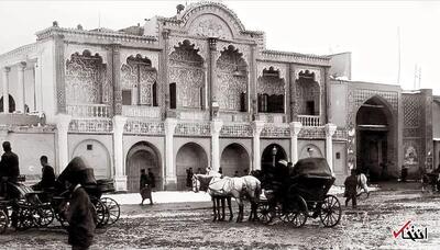 عکس/ سال ۱۲۹۰؛ ساختمان بانک شاهی در توپخانه