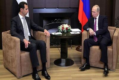 پیام تسلیت بشار اسد به پوتین در پی حمله تروریستی مسکو