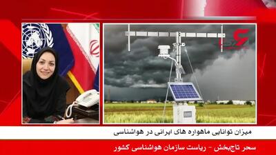 وضعیت اطلاعات ماهواره های ایرانی در فضا از موقعیت هواشناسی / لزوم جهش اعتباری برای مواجهه با تغییرات اقلیمی + صوت