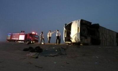 علت حادثه مرگبار اتوبوس در جاده مرودشت ـ پاسارگاد اعلام شد