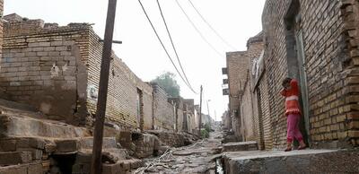 منازل در معرض خطر ریزش کوه در حصیرآباد اهواز تخلیه شدند