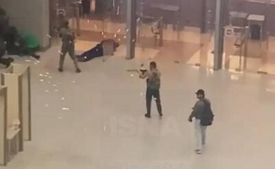 ببینید / تصاویری از اولین لحظات حمله تروریست‌ها در تالار کنسرت کروکوس در مسکو