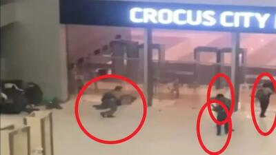 (ویدئو) حمله به تالار کورکوس روسیه از دوربین یکی از مهاجمین