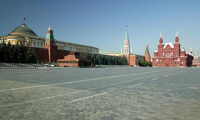 آخرین وضعیت مجتمع  کروکوس سیتی  در مسکو از نمای بالا | ببینید