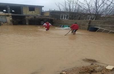 ۲۳۶واحدمسکونی در مناطق مختلف کهگیلویه و بویراحمد از آب باران تخلیه شد