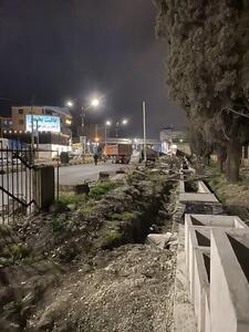تخریب دیوار باغ گیاهشناسی نوشهر