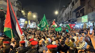 محکومیت نسل‌کشی در اردن/سرکوب تظاهرا‌ت‌کنندگان