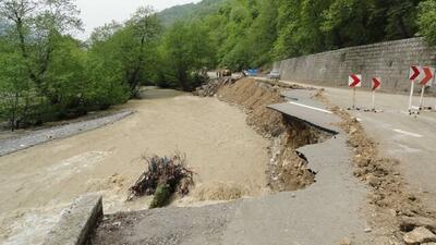 فرماندار بویراحمد: راه ارتباطی ۹۰ روستا در این شهرستان به دلیل شدت بارش‌های سیل آسا قطع شده است