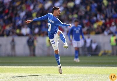 دومین پیروزی متوالی تیم ملی ایتالیا در بازی‌های دوستانه