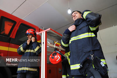 ۲۵ ایستگاه آتش‌نشانی قم ایام نوروز در حال آماده باش هستند