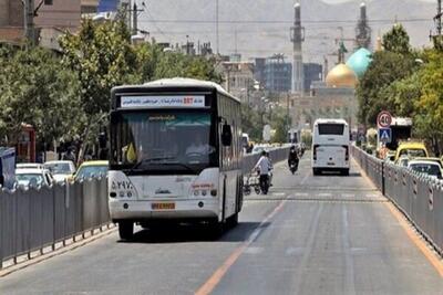 ساعت کاری ناوگان حمل و نقل درون شهری مشهد مقدس تغییر کرد