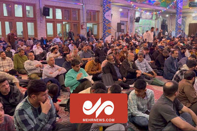 اعلام انزجار از رژیم صهیونیستی در مسجد ارک تهران