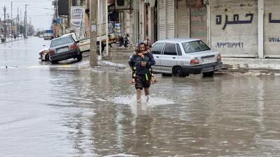 آب‌گرفتگی شدید در خیابان‌های اهواز | رویداد24