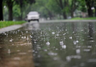 بارش باران در جاده‌های 27 استان/ترافیک سنگین در جاده چالوس - تسنیم