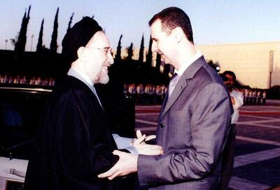 خاتمی و بشار اسد در پایتخت مسیحیت