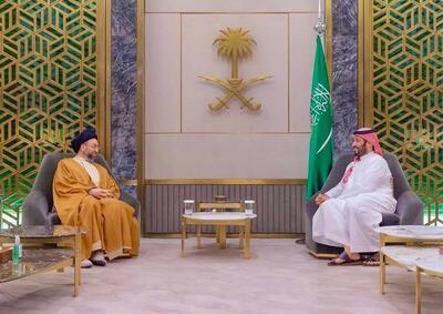 حکیم در دیدار با ولیعهد عربستان: گفت‌وگو بین نیرو‌های منطقه‌ای باید ادامه یابد